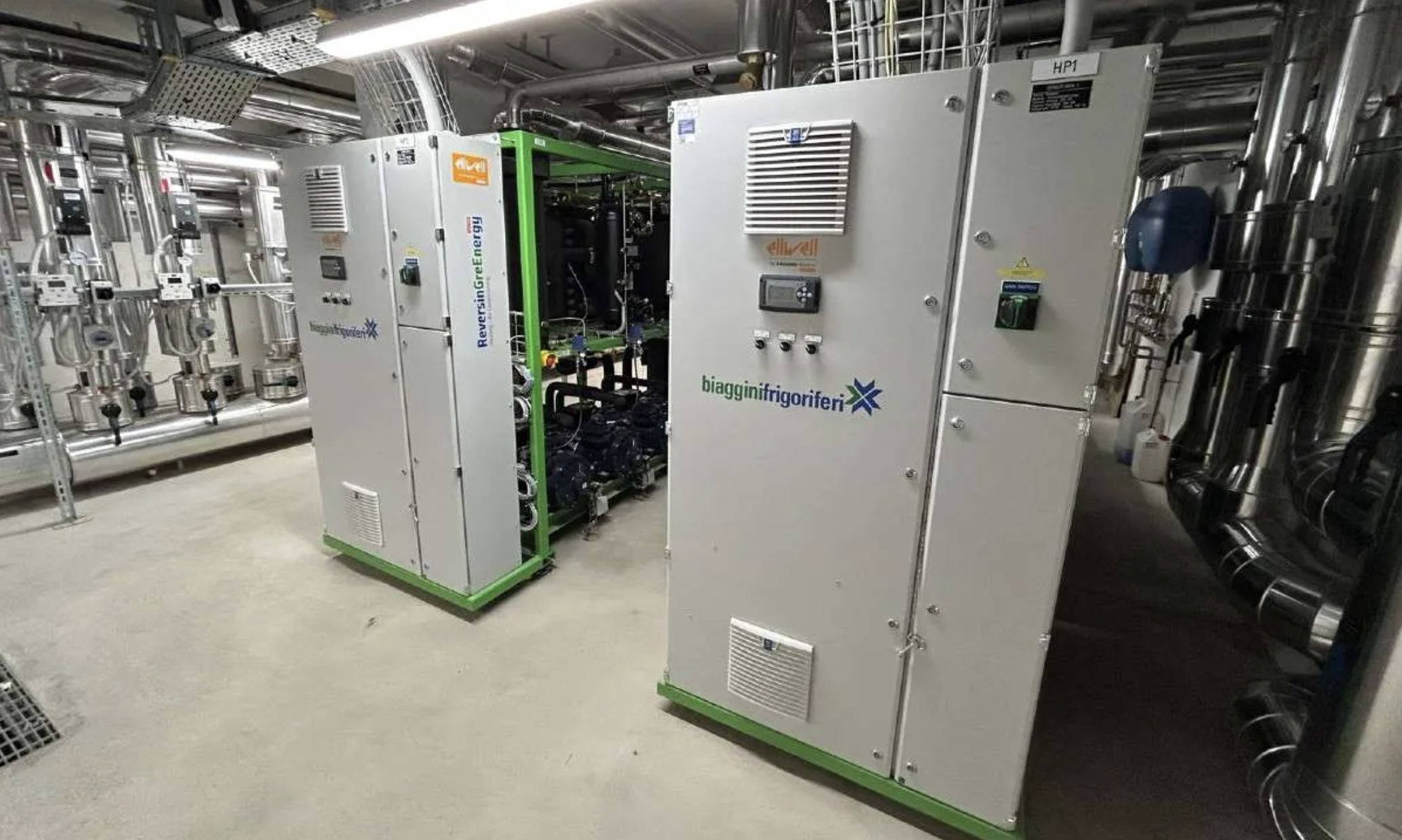 Termopompe a CO2 di Biaggini su NaturalRefrigerants.com